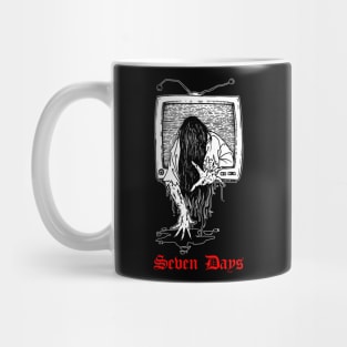 The Ring Horror Movie Samara Seven Days Halloween Mug